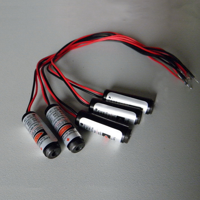 635nm 1mw~5mW 빨간색 laser module Dot Focusable Φ10mmx30mm